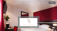 Desktop Screenshot of hotelarcdetriomphe.fr